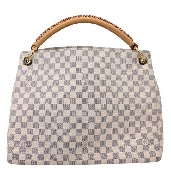 Louis Vuitton  Artsy MM Damier Azur Hobo Bag White - Picture 1 of 12